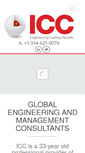 Mobile Screenshot of icc-inc.net